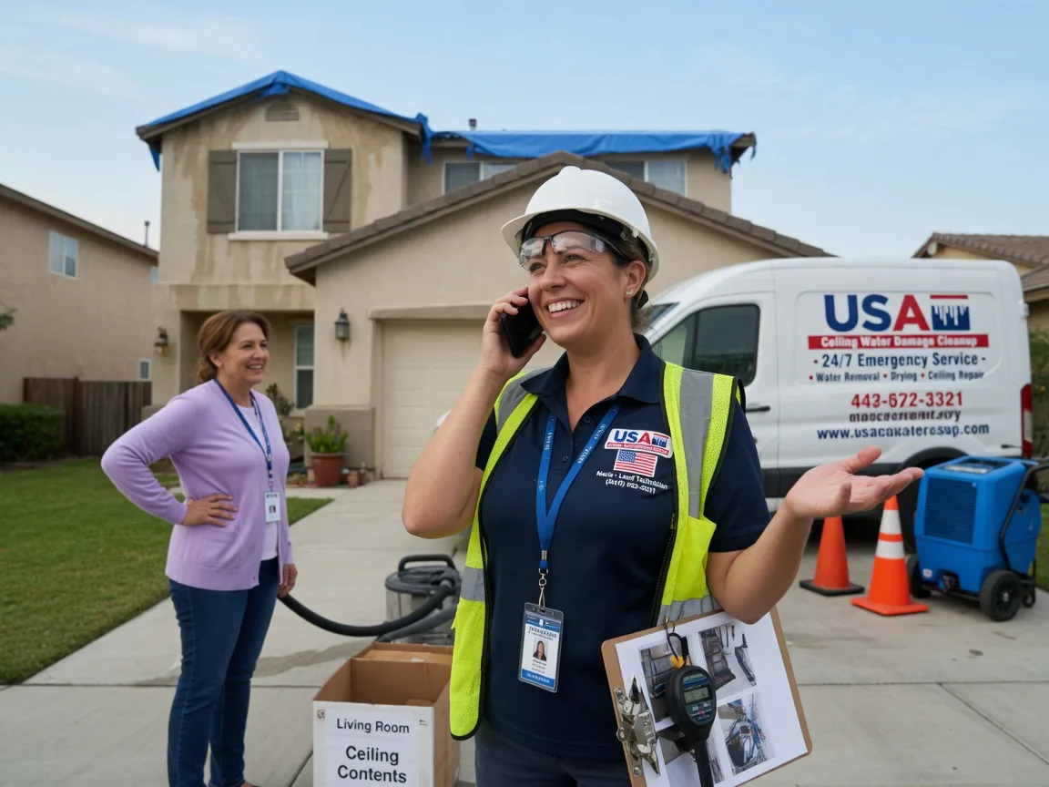 Ceiling Water Damage Restoration May, ID FAQs